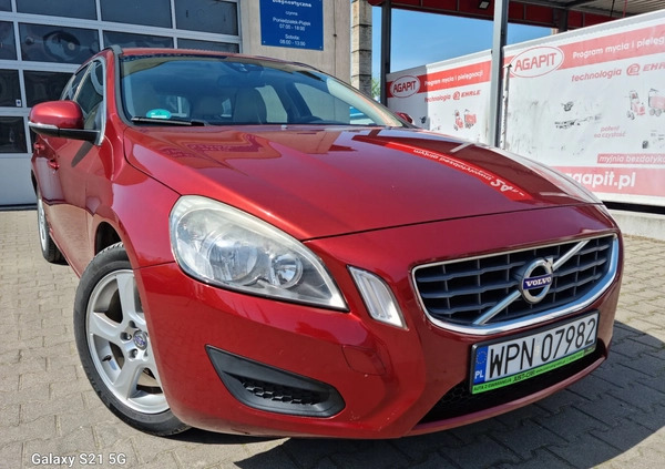 Volvo V60 cena 33900 przebieg: 228000, rok produkcji 2011 z Sulejówek małe 106
